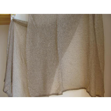 100% Cashmere Reversible C Knit Net Warp Xl Size